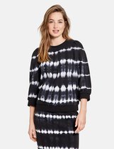 TAIFUN Dames Sweater met batikeffect