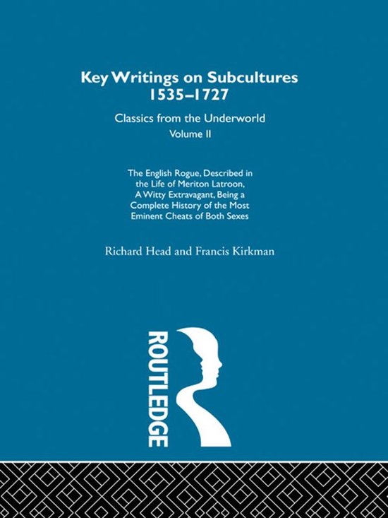 The English Rogue - Described in the Life of Meriton Latroon ... - cover