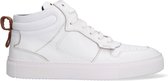 McGregor Heren Sneakers - Wit - Hoge Sneakers - Leer - Veters