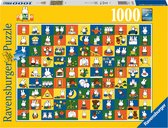 Puzzle Ravensburger 99 Miffy - Puzzle - 1000 pièces