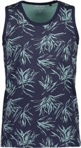 Blue Seven heren tanktop 300030 blauw print - M
