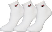 Fila - 6-pack Enkel Sokken - Wit - Maat 39-42