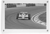 Walljar - Formule 1 Renault '81 - Muurdecoratie - Plexiglas schilderij