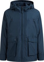 WE Fashion Heren korte parka met capuchon