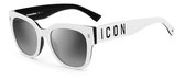 DSQUARED2 zonnebril  ICON 0005/S Vrouwen-Wit