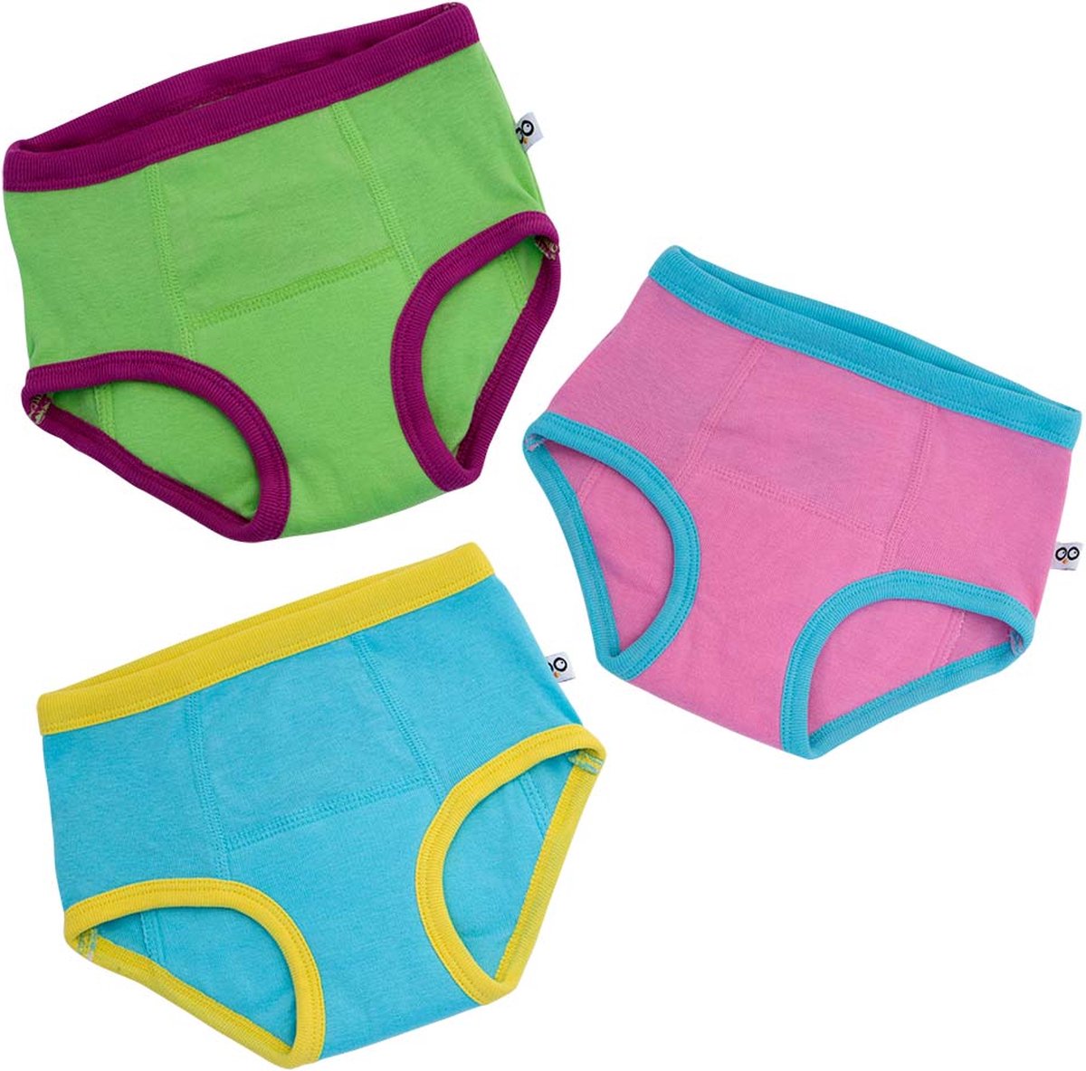 Lot de 3 culottes d'apprentissage fille 2-3 ans Océan Zoocchini