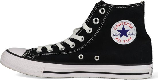 Converse All Star Sneakers Hoog - Black/White