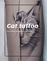 Cat tattoo design