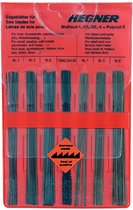 Hegner figuurzagen assortiment 76 stuks
