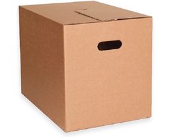 Verhuisdozen Standaard - Klikklak 30 stuks - 50l - draagkracht 35 kg