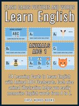First Words In English 1 - Animals ABC 1 - Flash Cards Pictures and Words Learn English