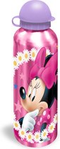 Disney Gourde Minnie Mouse 500 Ml Aluminium Rose