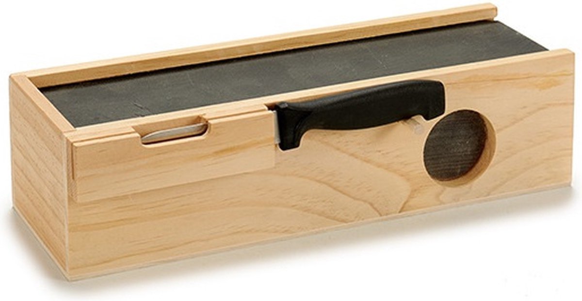 Snijplank Opvangbak 30 X 9,5 Cm Bamboe Grijs 3-delig