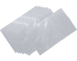 Ziva Vacuümzakken Small 15 x 25 cm – 100 Stuks – BPA-vrije Sous Vide Zakken met Microstructuur – Vacumeerzakken Voedsel voor Vacuümmachine – Voor Kleine Porties, Snacks, Kaas, Meal Prep en Invriezen