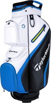 TaylorMade DeLuxe Cartbag 2021 - Wit Blauw Zwart