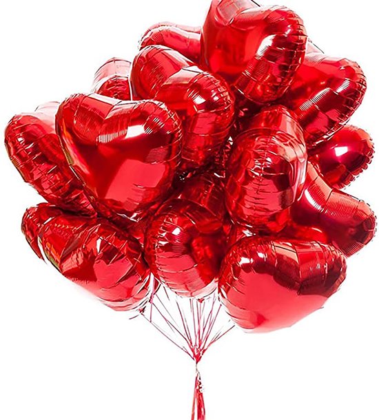 Compleet Valentijn Ballonnen en Rozen Versierset Alles in 1 - Romantische  Cadeau... | bol