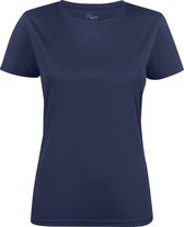 Printer T-Shirt Active Run Dames 2264026 Marine - Maat XL