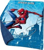 Marvel Spider-Man Bed-sprei- deken- quilt - bedrukt gewatteerd- 140 x 200 cm - Polyester
