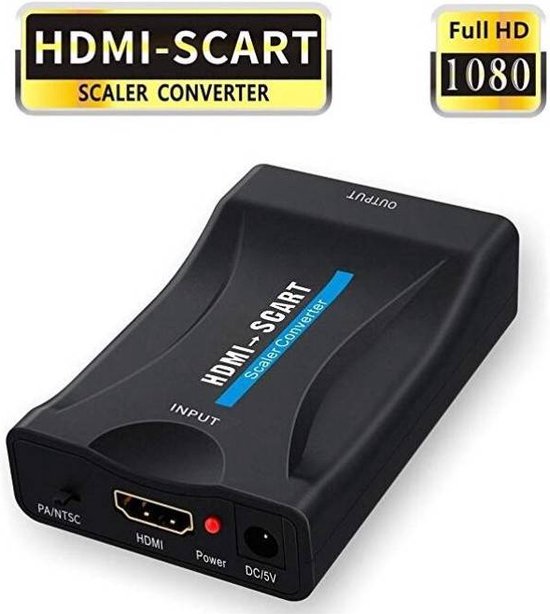SCART naar HDMI converter adapter - STB connector voor HD TV - DVD ...