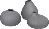 Blomus - NONA - Set de 3 vases - Gris anthracite