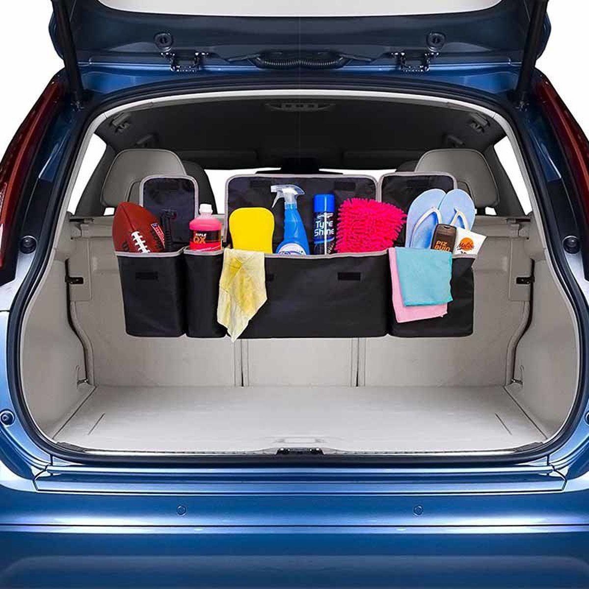 Auto Kofferbak Organizer Met Opbergvakken Auto Kofferbak Organizer Met Opbergvakken