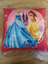 Kussen - Disney Prinses - Belle en Assepoester