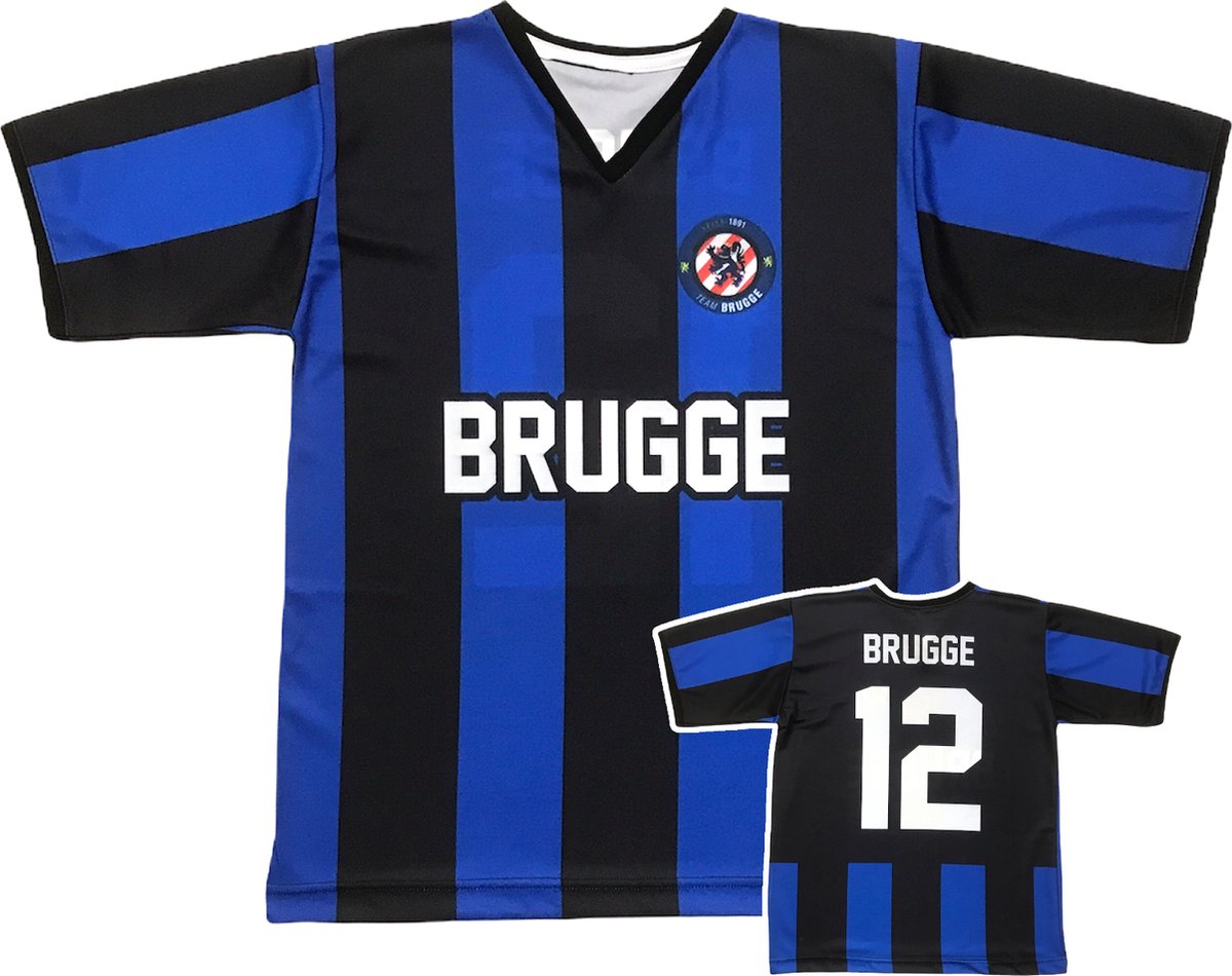 Shades of 'Blauw en Zwart' in the new Home shirt for Club Brugge