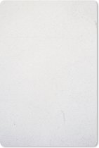 Muismat - Mousepad - Beton - Wit - Modern - 40x60 cm - Muismatten