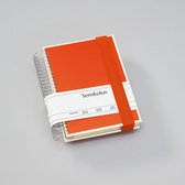 Semikolon - Notitieboek - Heritage Line - Mucho - A5 - Orange