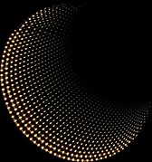 Badkamerspiegel rond 60 cm met Infinity led-verlichting effect Endalaus