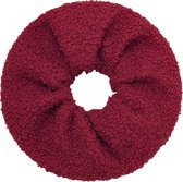 Teddybeer Scrunchie - Wijn Rood - Scrunchies - Haarwokkel - Haar trend