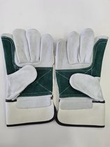 Benelux Wears / 2 x WERKHANDSCHOENEN Materiaal handpalm: Koe split Maat 11