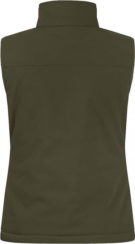 Clique Padded Softshell Vest Women 020959 - Mistgroen - XS