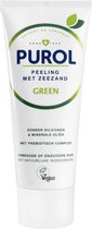 Purol Green Peeling met zeezand - vegan - gezicht - huid - reiniging - 100 ml