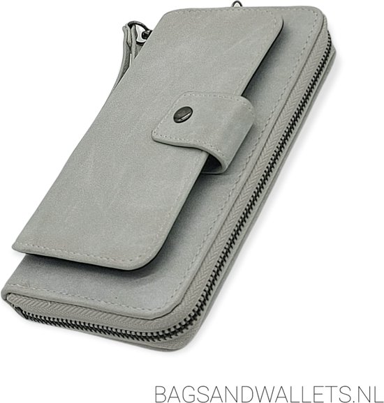 Bags And Wallets - Dames Portemonnee - Met Telefoonvakje - Clutch -  Afneembare... | bol.com