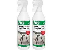 HG Roestvlekken Verwijderaar - Roestvlekverwijderaar - 500ml - Veilig in Gebruik - 2 stuks!