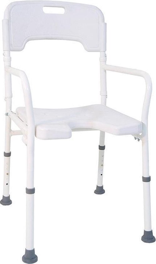 Careline douchestoel hoogte verstelbaar - opvouwbaar