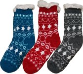 Bixtra - Warmte Sokken met Antislip Diverse Kleuren 36-38