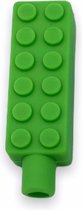 Chewzoo® - Kauwdop - Lego - Pennedop - Potlood dop - Pennen Kauwen - Groen