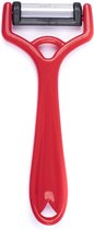 Solingen Eplucheur Uno Y-Model - Plastique - Couteau 4,2 cm - Rouge