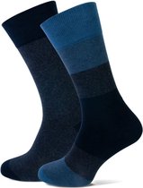 MarcMarcs 2-pack Sokken - Blauw - 43-46