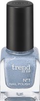 trend IT UP Nagellak N°1 Nail Polish sparkle-silber 181, 6 ml