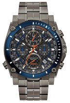 Bulova Precisionist 98B343 Horloge - Staal - Grijs - Ø 45 mm