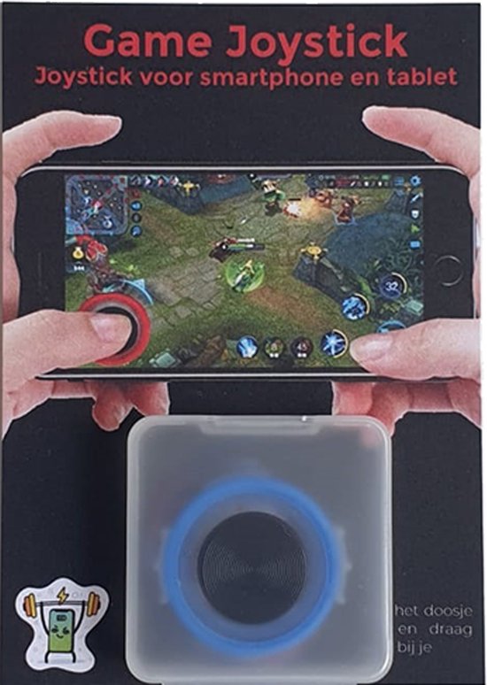 Joystick voor smartphone/tablet - Blauw - Voor PUBG, Call Of Duty
