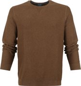 OLYMP - Trui Casual Bruin - L - Modern-fit