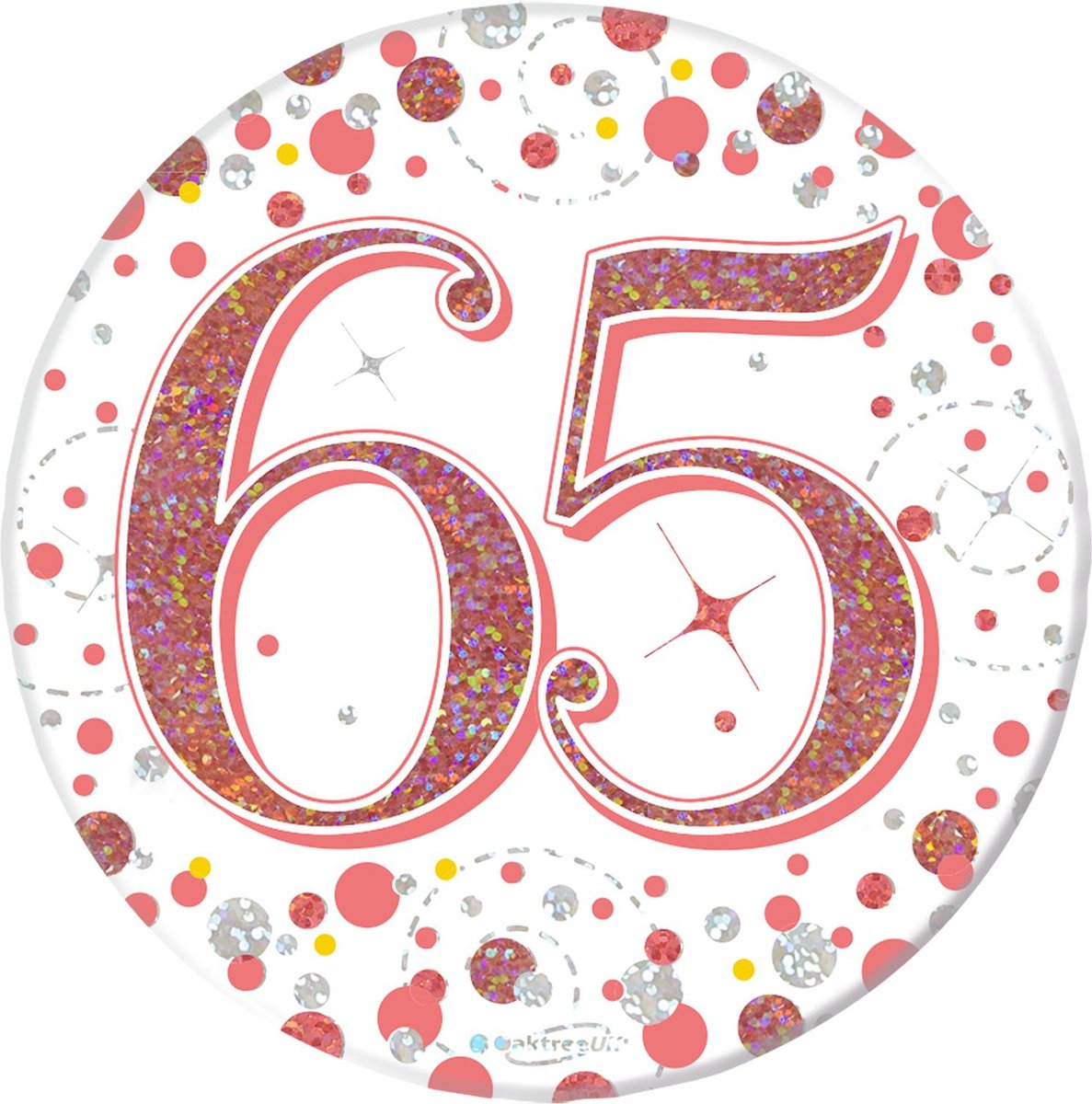 Oaktree - Button Rose Gold (65 jaar)