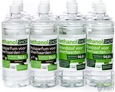 KieselGreen 12 Liter Bio-Ethanol 6x Koffie Aroma en 6x Geurloos - Bioethanol 96.6%, Veilig voor Sfeerhaarden en Tafelhaarden, Milieuvriendelijk - Premium Kwaliteit Ethanol voor Bin
