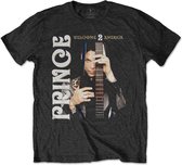 Prince Heren Tshirt -XL- Welcome 2 America Zwart