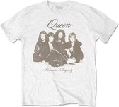 Queen Heren Tshirt -XL- Bo Rhap Portrait Wit