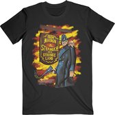 Iron Maiden Heren Tshirt -2XL- Stranger In A Strange Land Zwart